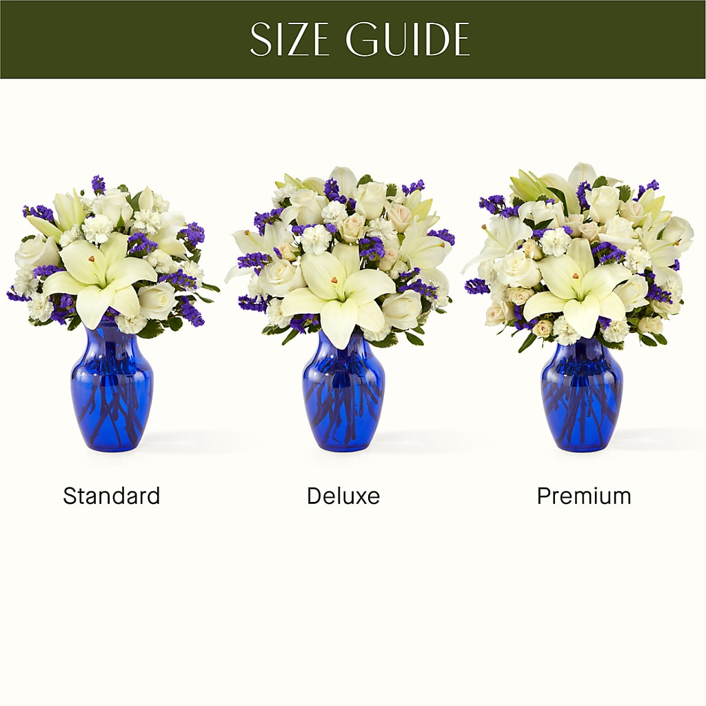 Sapphire Rush Bouquet – PRETTY PETALS FLOWERS & GIFTS, Olla LA