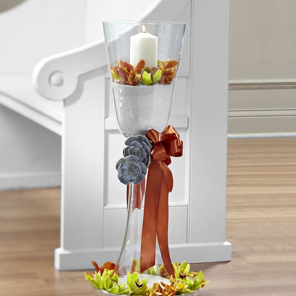 Matrimony Pew Decor – PRETTY PETALS FLOWERS & GIFTS, Olla LA