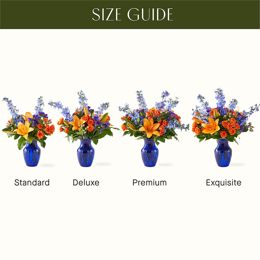 Radiant Citrus Bouquet – PRETTY PETALS FLOWERS & GIFTS, Olla LA