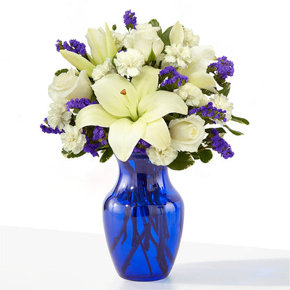 Sapphire Rush Bouquet – PRETTY PETALS FLOWERS & GIFTS, Olla LA