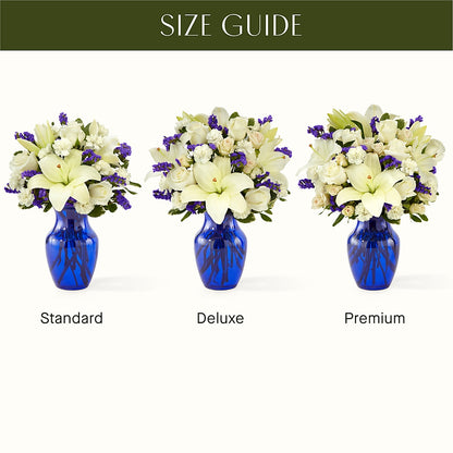 Sapphire Rush Bouquet – PRETTY PETALS FLOWERS & GIFTS, Olla LA